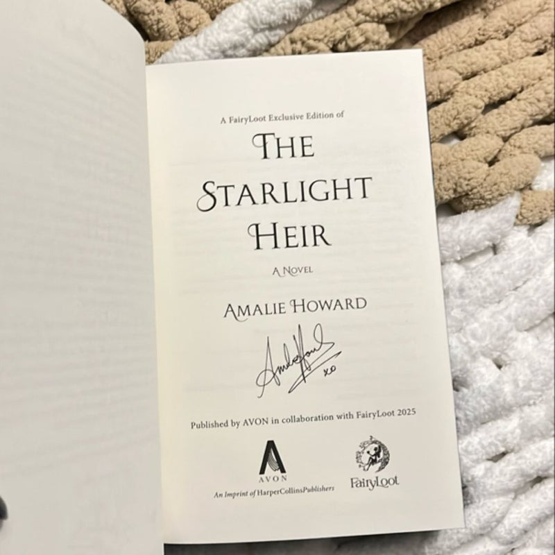 SIGNED- The Starlight Heir - Fairyloot Exclusive Edition