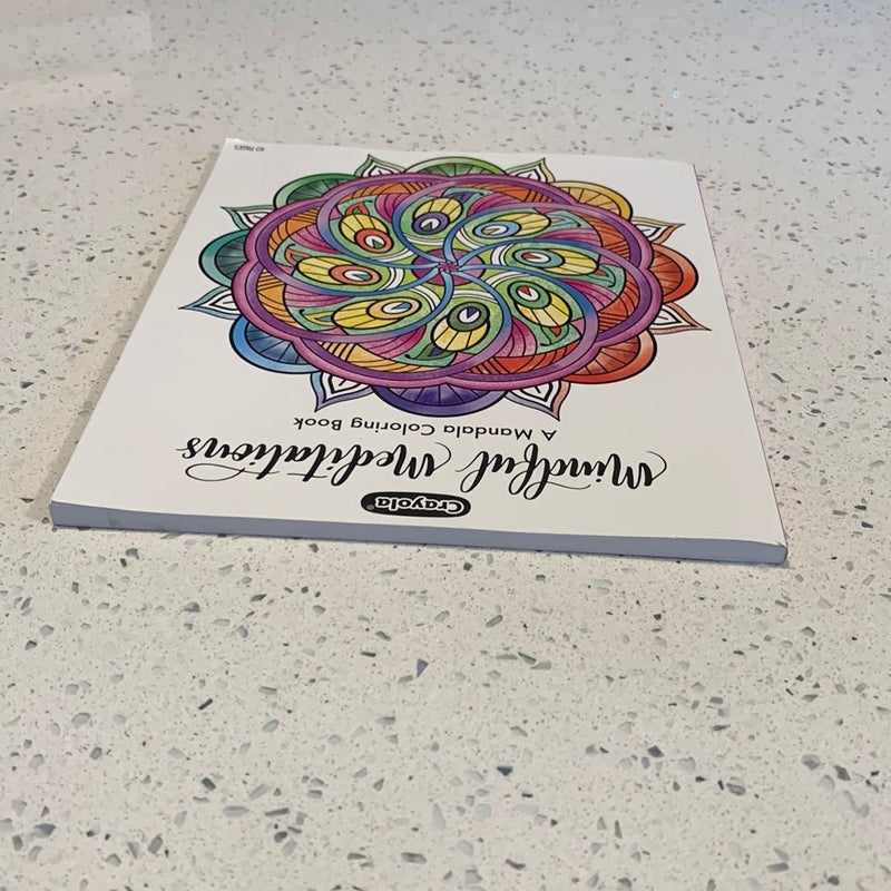 Crayola Mindful Mediations Mandala Coloring Book