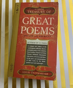A Concise Treasury of Great Poems, English and American 