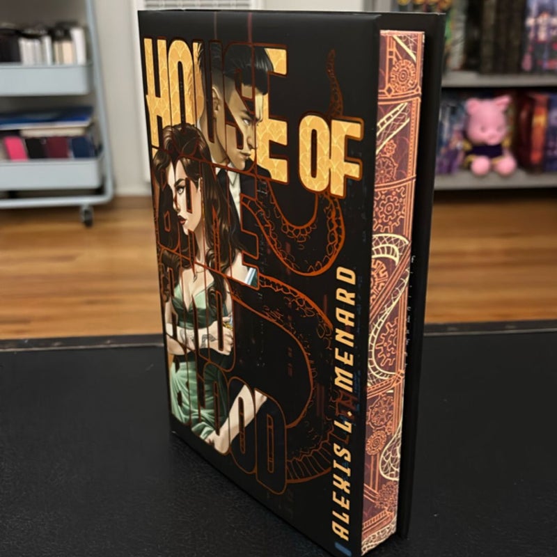 House of Bane and Blood - signed Bookisk Box edition w printed edges