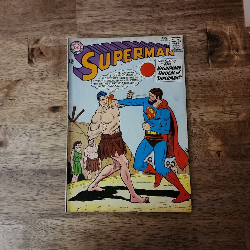 Superman. Featuring " The Nightmare Ordeal of Superman!"