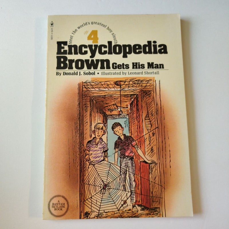 Encyclopedia Brown Gets His Man #4