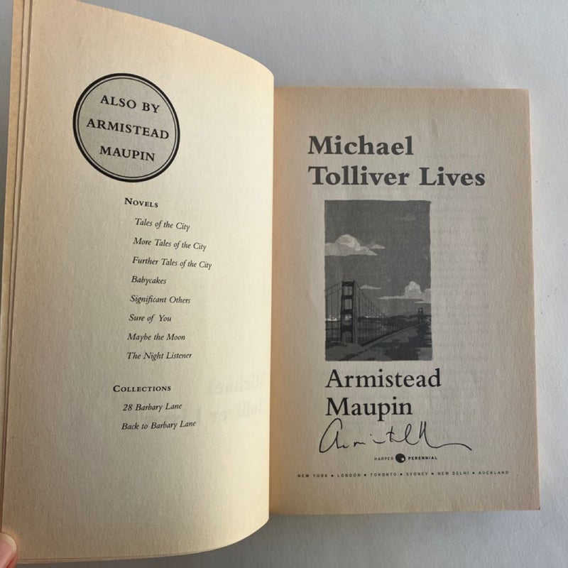 Michael Tolliver Lives (SIGNED)