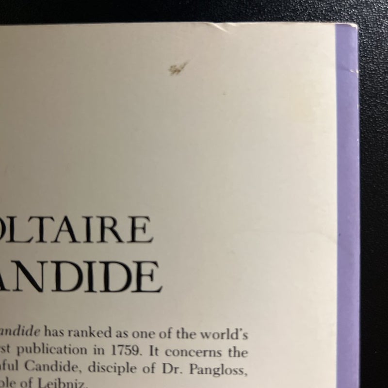 Candide (Dover Thrift Edition)