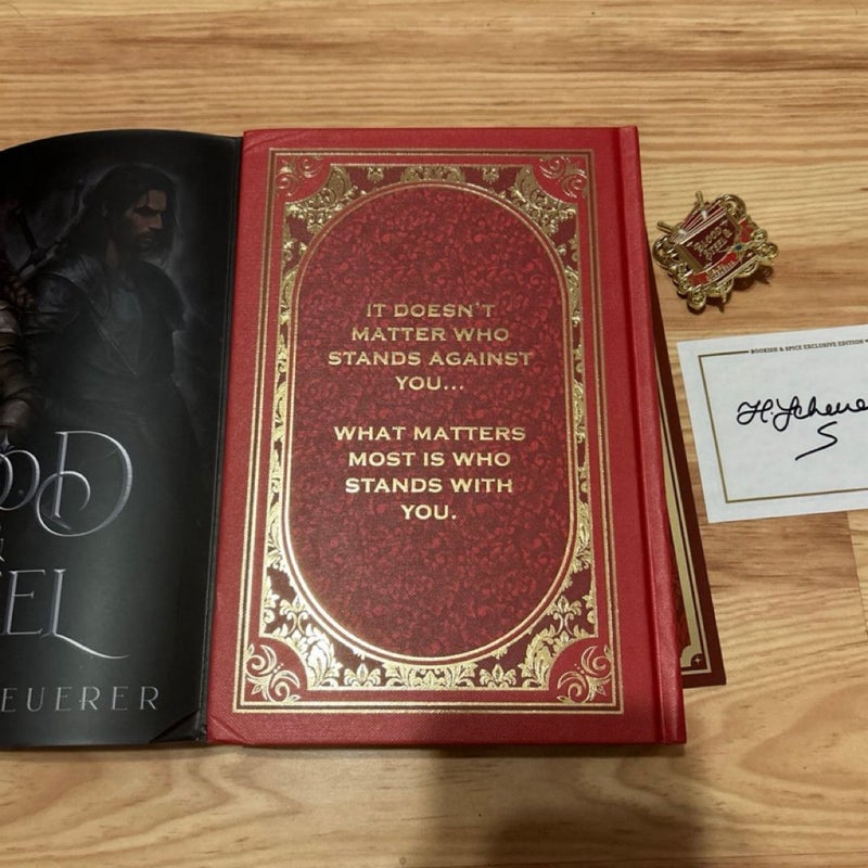 Bookish & Spice - Blood & Steel