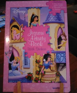 Jigsaw activity book with stickers