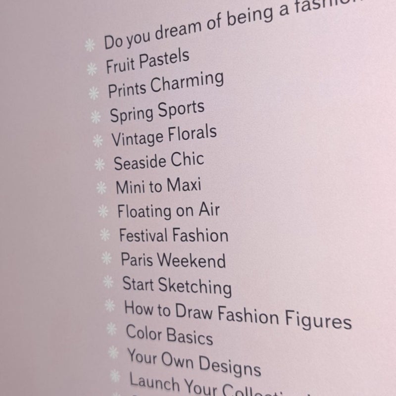 Fashion Stylist Book with 200 stickers 