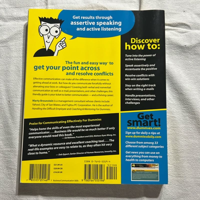 Communicating Effectively for Dummies