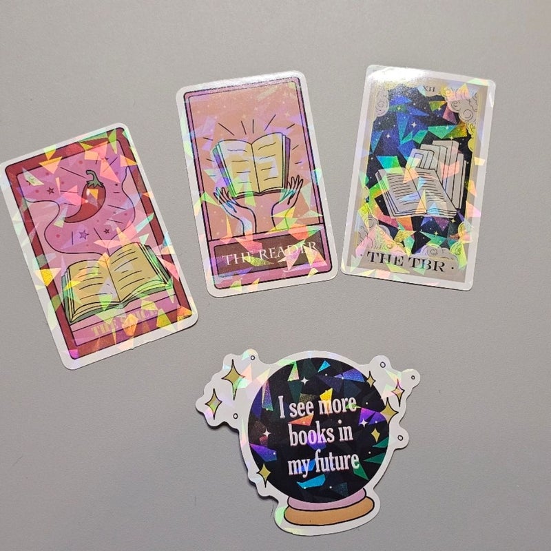 Holographic Fortune Teller Sticker Bundle 