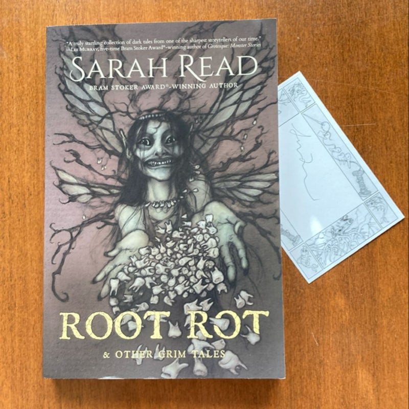 Root Rot & Other Grim Tales w/ SIGNED bookplate 