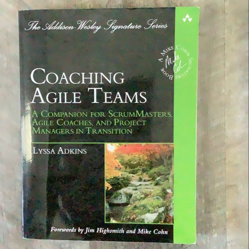 Coaching Agile Teams