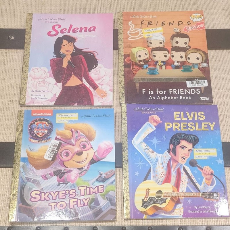 Lot of 4 Little Golden Kids Books 2