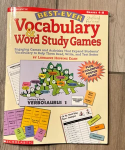 Vocabulary & Word Study Games