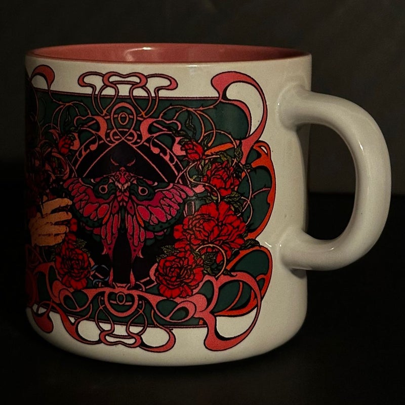 The Crimson Moth Mug - Fairyloot