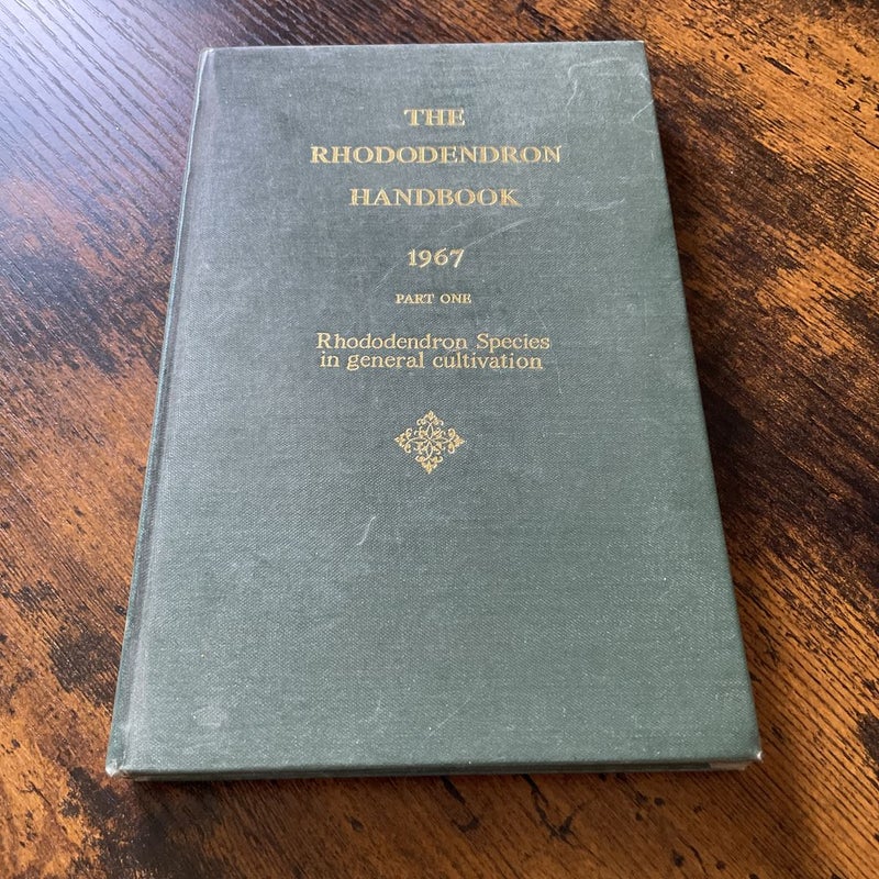 The Rhododendron Handbook