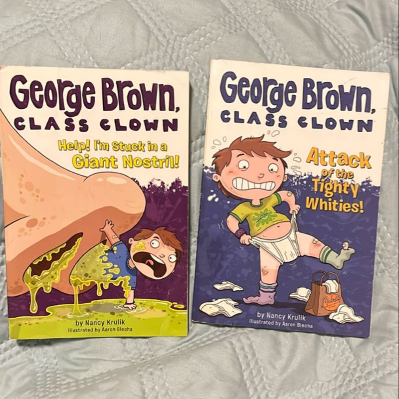 George Brown, Class Clown 2-Book Bundle