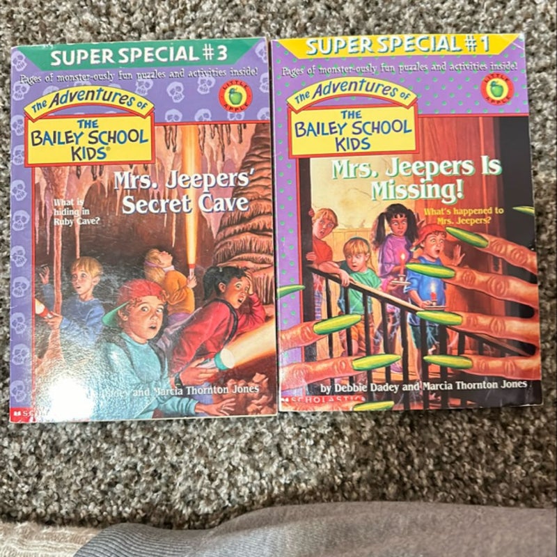 The Adventures of The Bailey School Kids - Super Special #1 and #3