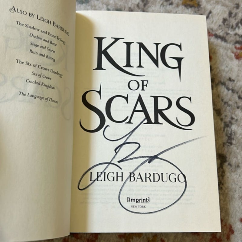 King of Scars (signed!)