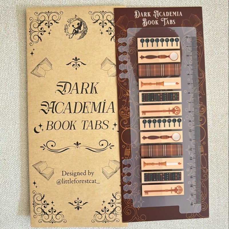 Fairyloot Dark Academia Book Tabs