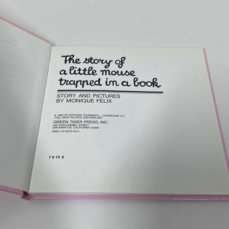 The Story of a Mouse Trapped in a Book (1980) & The Further Adventures of a Mouse Trapped In a Book (1983)