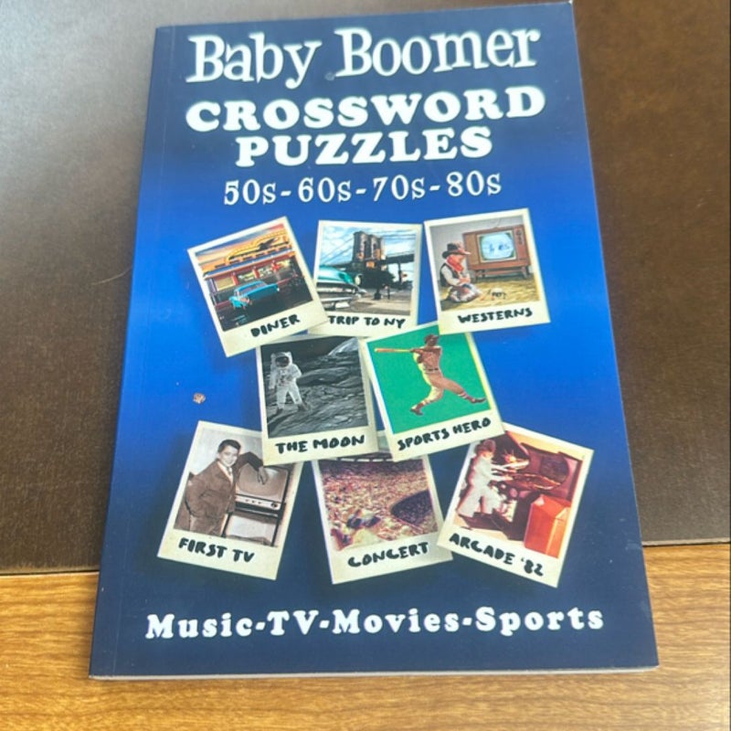 Baby Boomer Crossword Puzzles