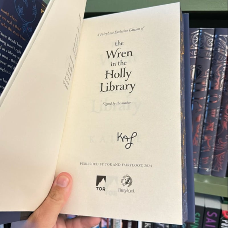 The Wren in the Holly Library FAIRYLOOT