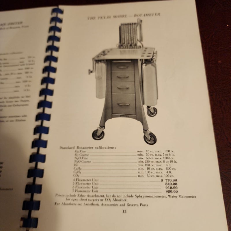 Anesthesia and Respiration Appliances