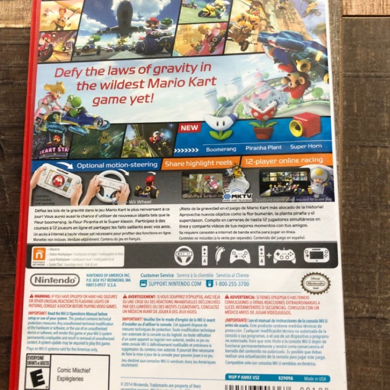 Mario Kart 8 - Wii U Game