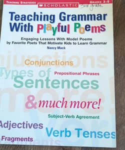 Scholastic Teaching Grammar With Playful Poems
