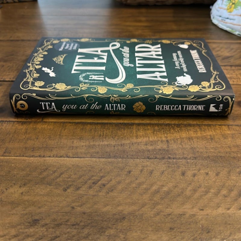 Tea you at the Altar Waterstones Signed Ed