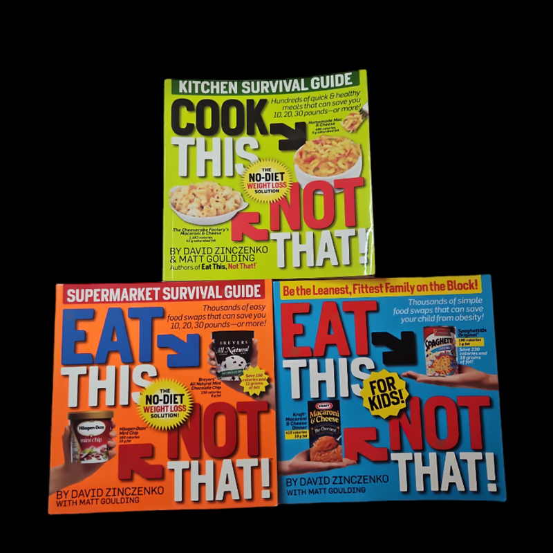 Eat This Not That! Lot of 3