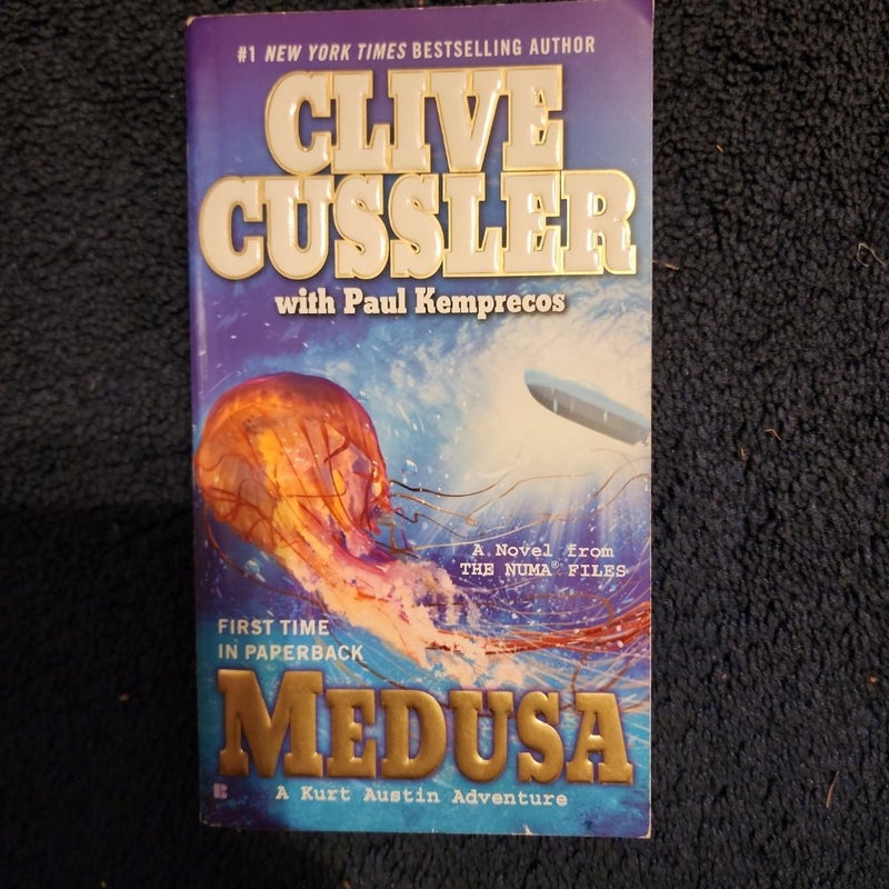 4 Clive Cussler Books