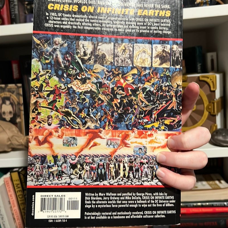 Super Man crisis on Infinite Earths 