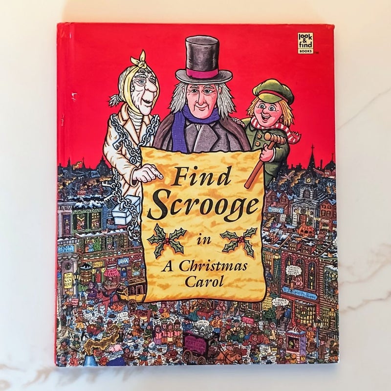 Find Scrooge in a Christmas Carol