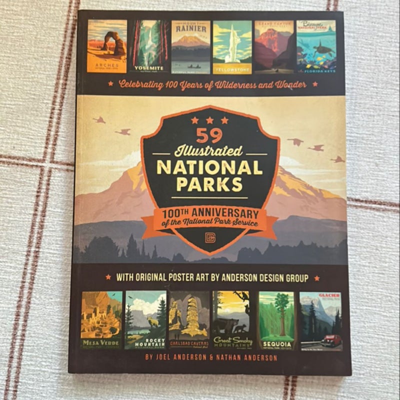 59 Illustrated National Parks