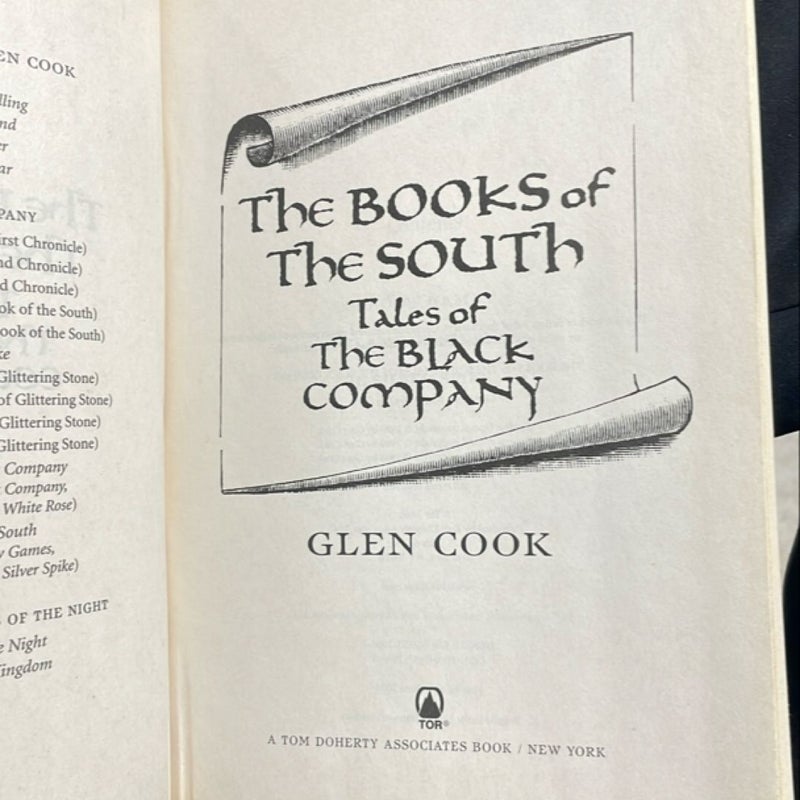 The Books of the South: Tales of the Black Company