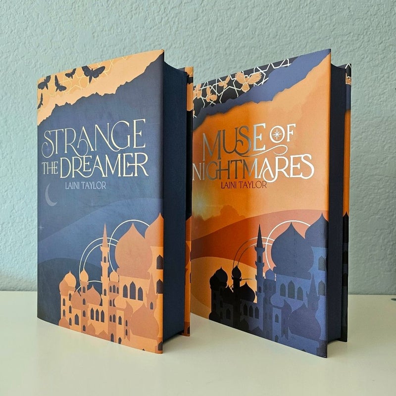 NEW Owlcrate Strange The Dreamer Signed & Muse Of Nightmares Special Editions