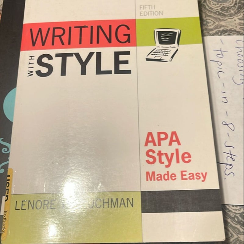 Writing with Style