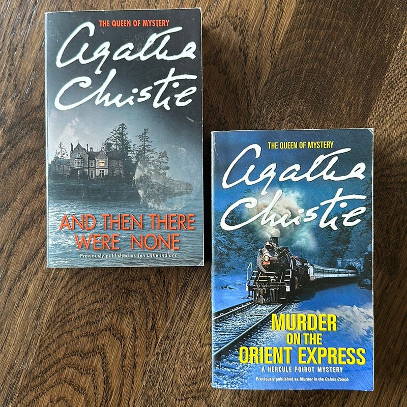 BUNDLE - And Then There Were None, Murder on the Orient Express