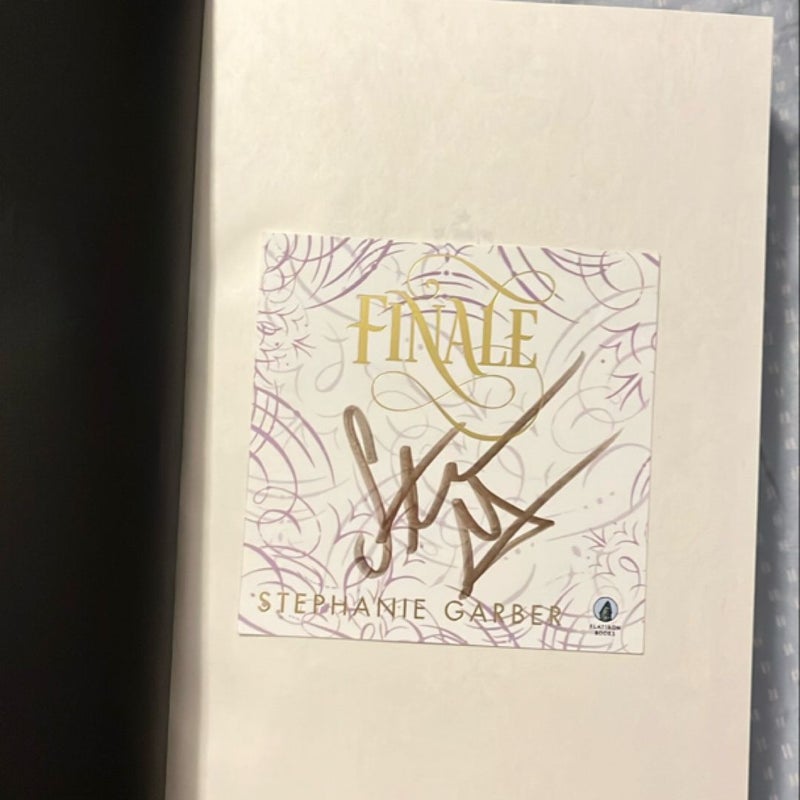 Finale *signed* 1st edition signature plate 