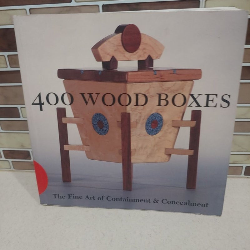 400 Wood Boxes