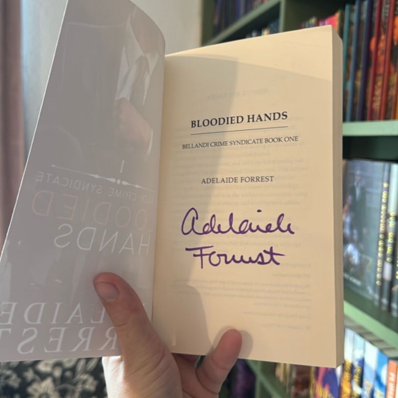 Bloodied Hands SIGNED