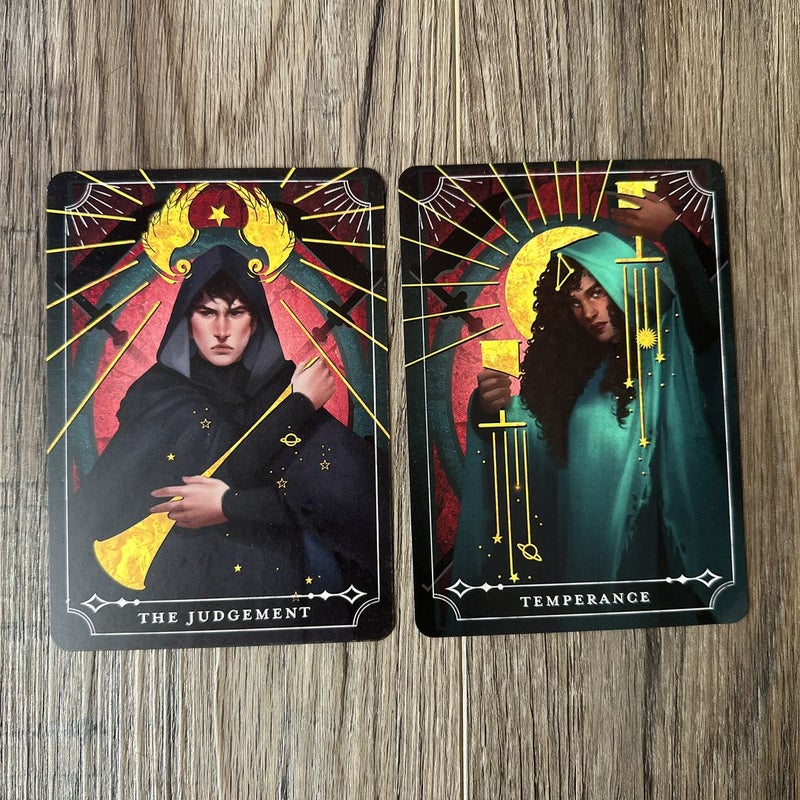 Fairyloot Tarot Cards - Judgement & Temperance - Arc of a Scythe