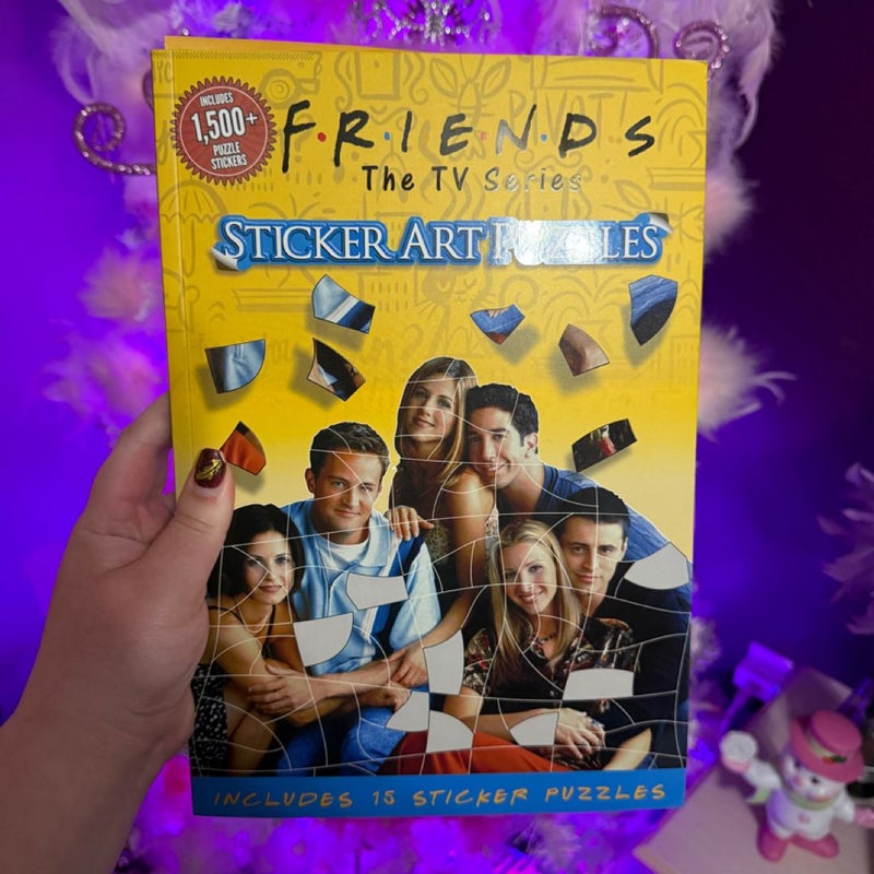 Friends Sticker Art Puzzles