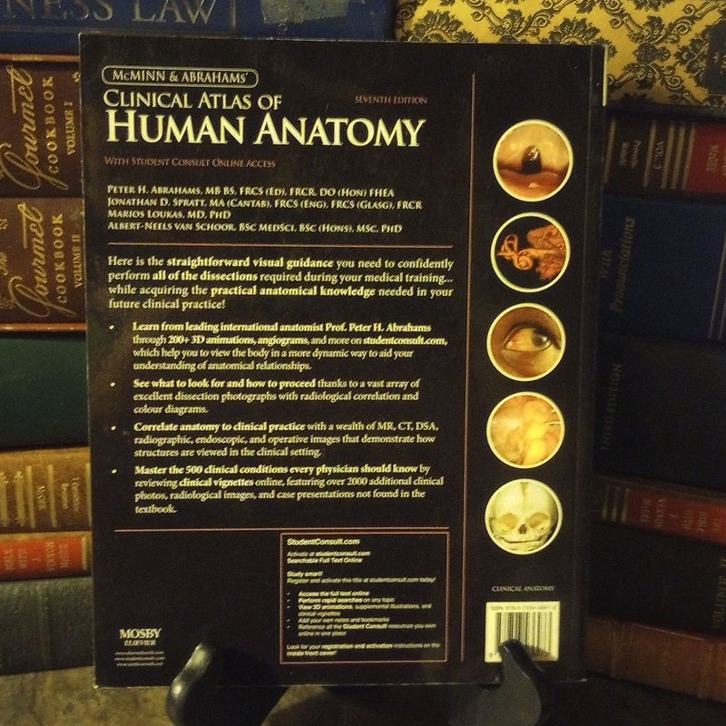 McMinn and Abrahams' Clinical Atlas of Human Anatomy by