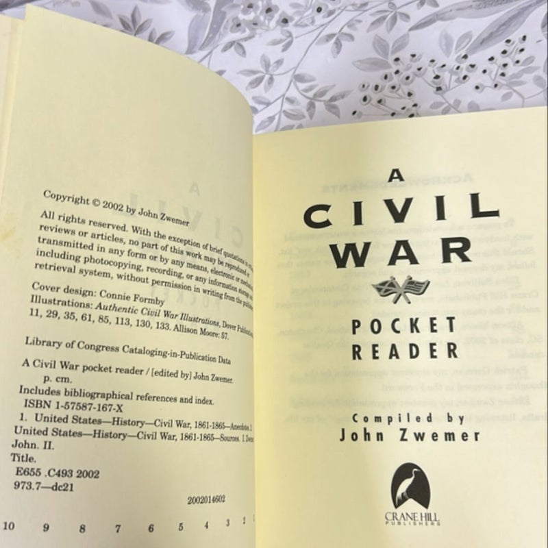 A Civil War Pocket Reader