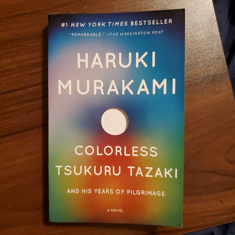 Colorless Tsukuru Tazaki and His Years of Pilgrimage