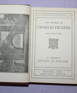 1868 printing of A Child’s History of England