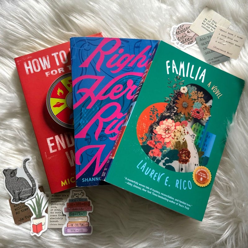 ARC Bundle! 3 books +stickers!