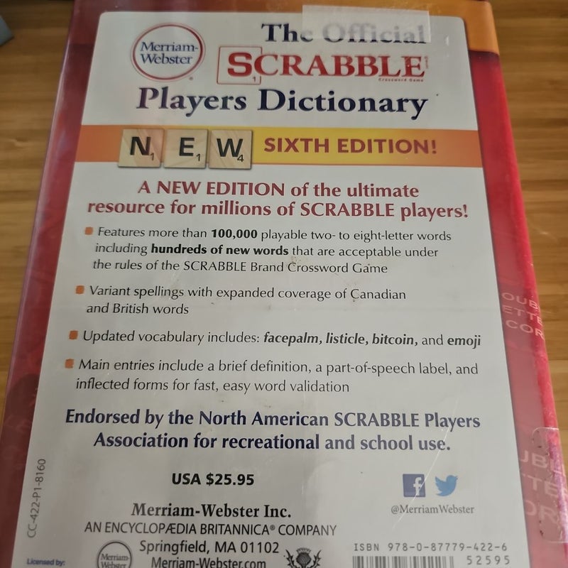 The Official SCRABBLE Players Dictionary